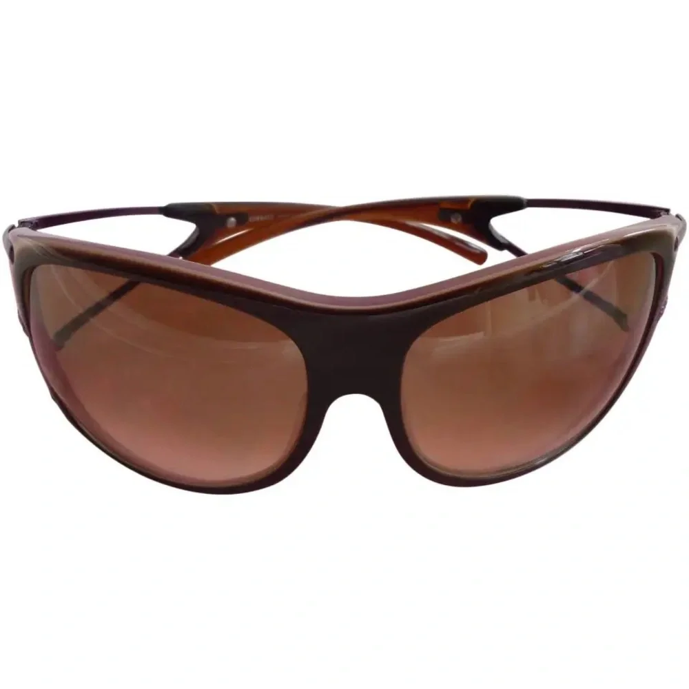 Versace Sunglasses - Style 4086 - Brown / Light Violet - Y2K - Picture 4 of 10